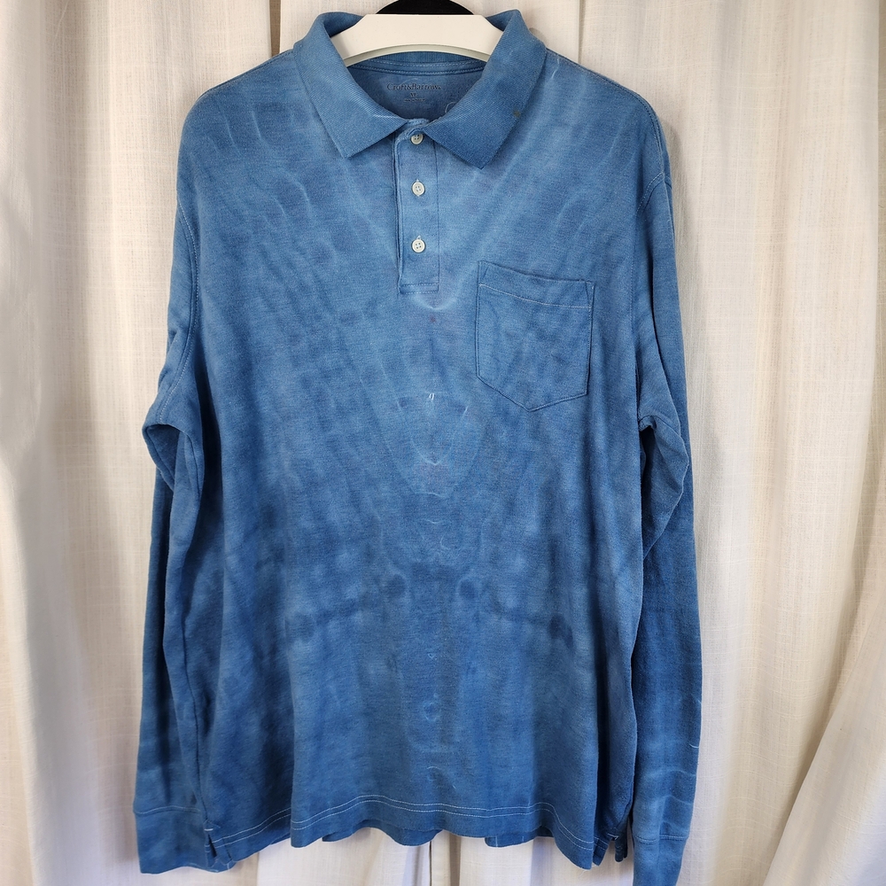 Croft & Barrow Blue Polo Shirt